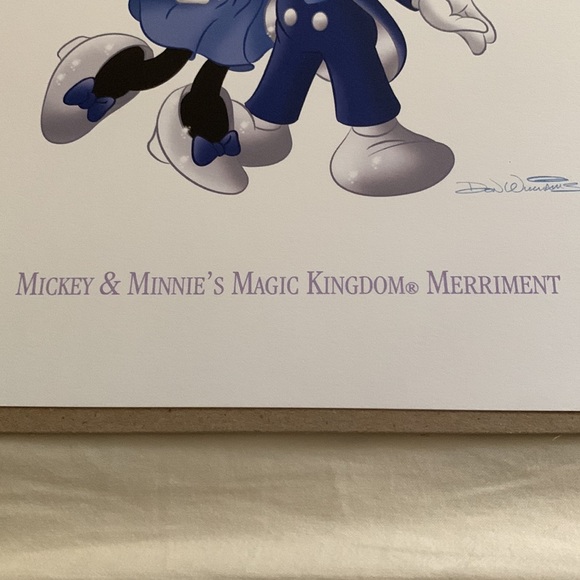 Limited Edition 2008 “Mickey, Minnie, Goofy, Donald and Pluto Lithographs NWOT - Picture 2 of 12